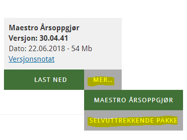 SelvUttrekkendePakke